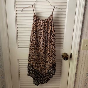 Cheetah tank top